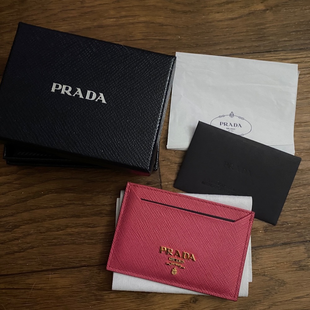 Prada card holder